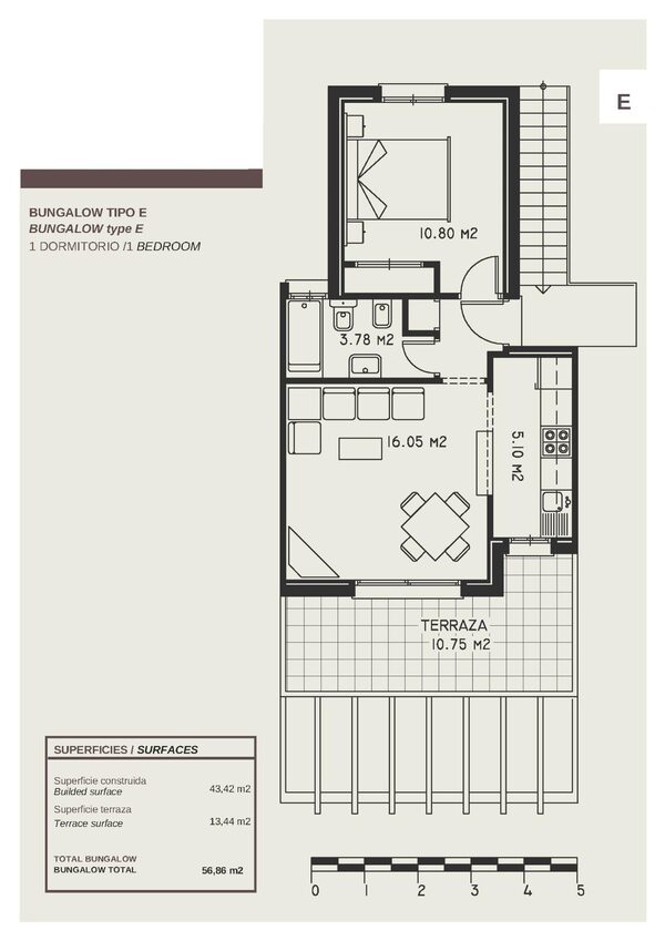 Бунгало в Кальпе, Испания, 38м² - изображение 17