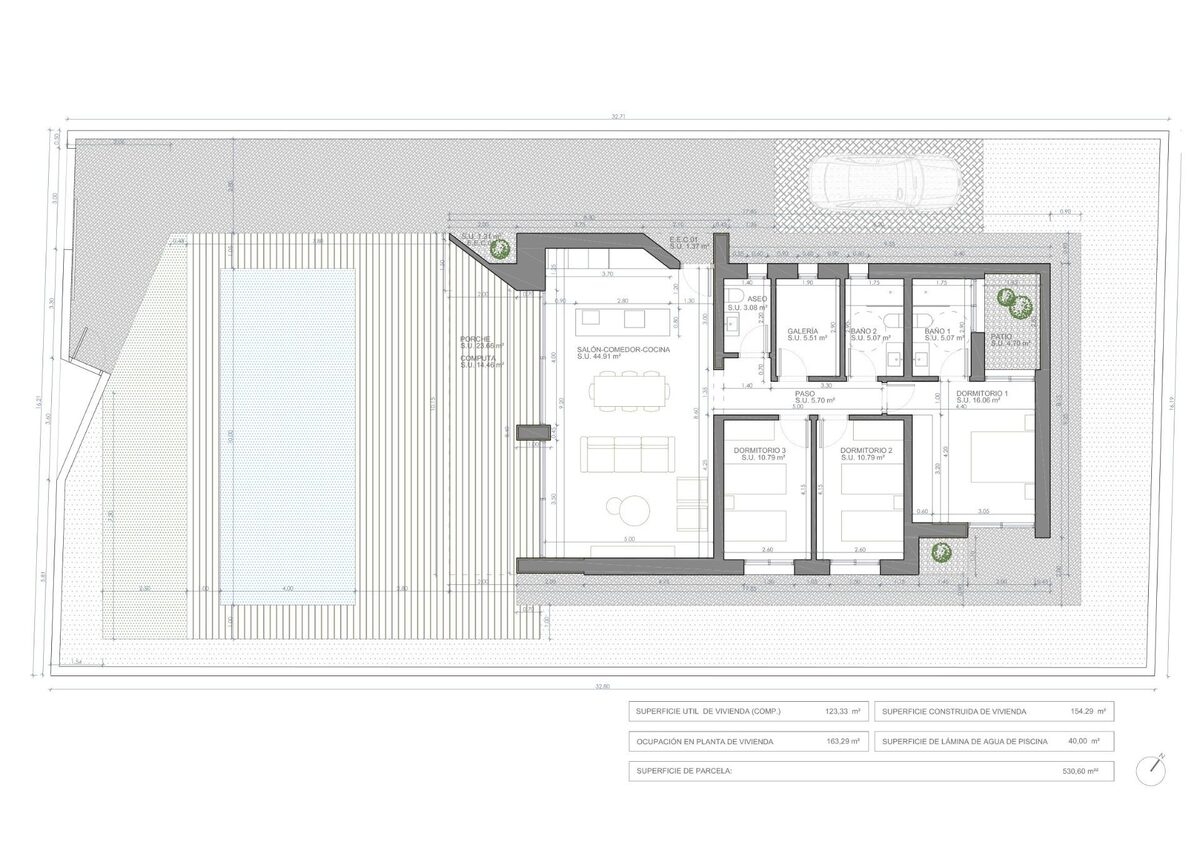 Villa with 3 bedrooms, 141m² in Aspe, Spain [ID: 0137-N7078]