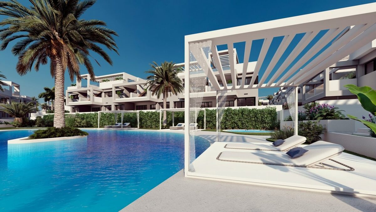 Bungalow z 2 sypialniami, 131m² w Torrevieja, Hiszpania [ID: 0137-N6416]