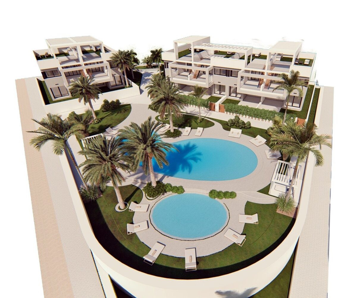 Bungalow z 2 sypialniami, 131m² w Torrevieja, Hiszpania [ID: 0137-N6416]