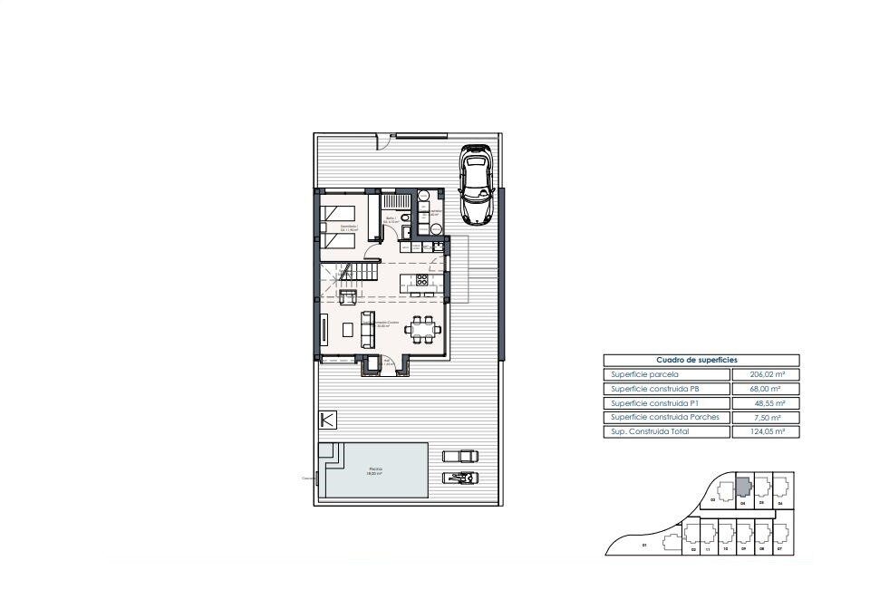 Villa with 3 bedrooms, 116m² in Los Montesinos, Spain [ID: 0137-N6403]