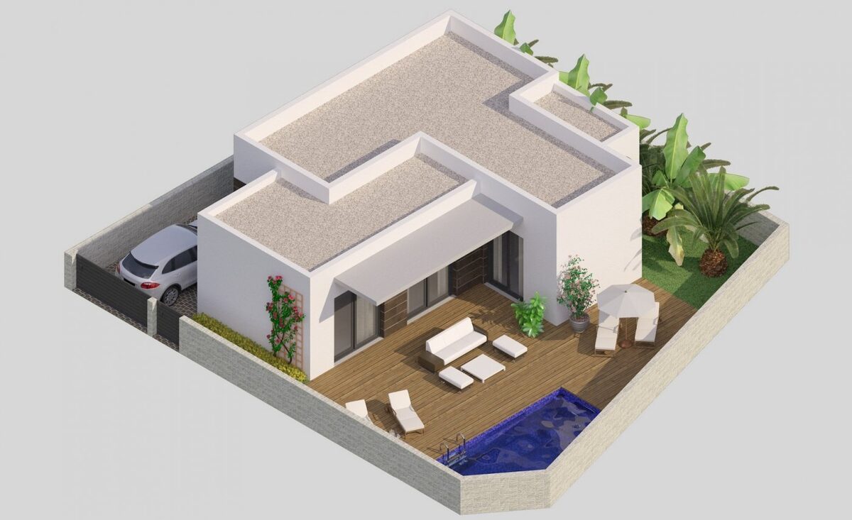 Вілла з 2 спальнями, 90м² в Беніхофар, Іспанія [ID: 0137-N6123]