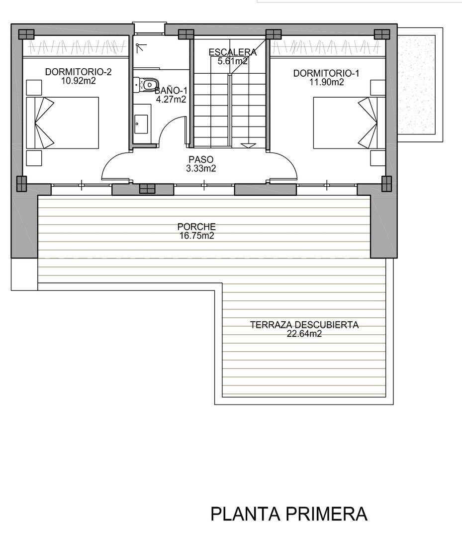 Вилла с 3 спальнями, 134м² в Бенихофар, Испания [ID: 0137-N6124]