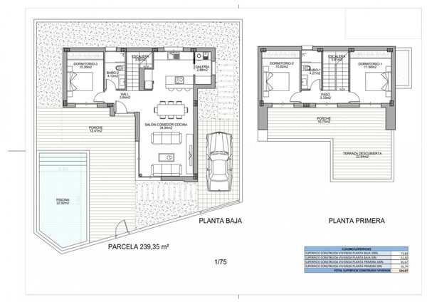 Вілла в Беніхофар, Іспанія, 134м² - зображення 2