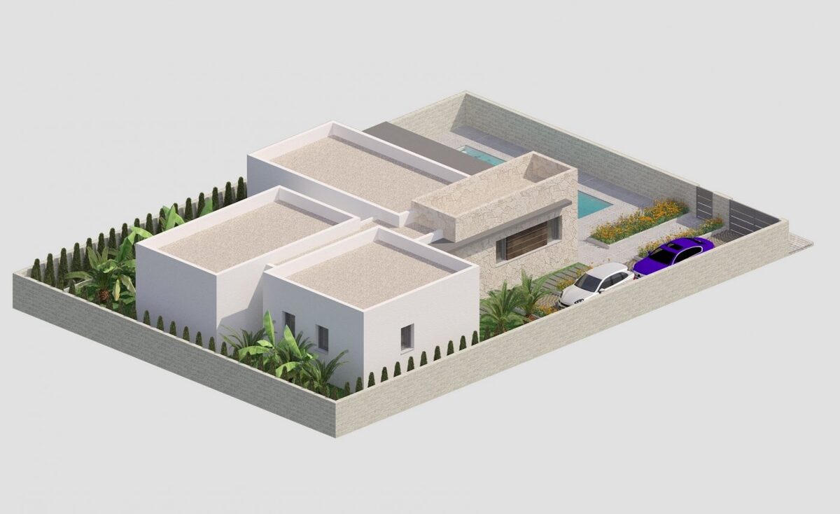 Willa z 3 sypialniami, 178m² w Benijófar, Hiszpania [ID: 0137-N6125]