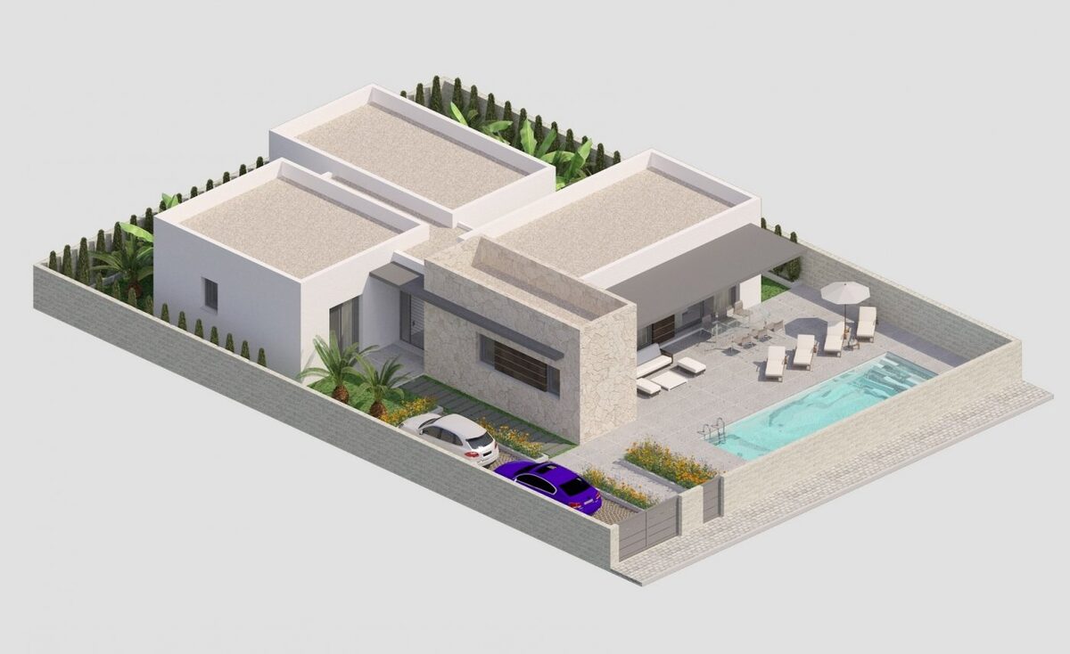 Willa z 3 sypialniami, 178m² w Benijófar, Hiszpania [ID: 0137-N6125]