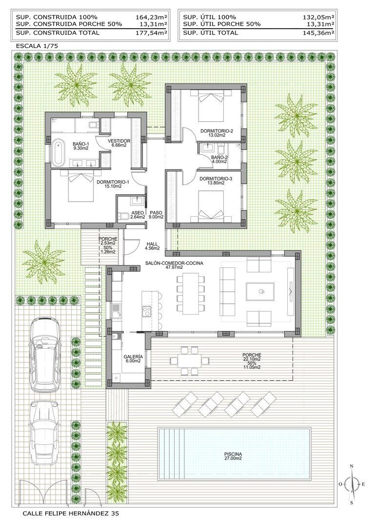 Willa z 3 sypialniami, 178m² w Benijófar, Hiszpania [ID: 0137-N6125]