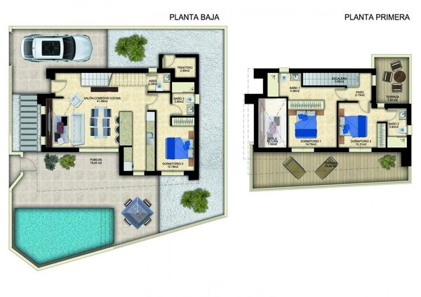 Вілла в Беніхофар, Іспанія, 135м² - зображення 6