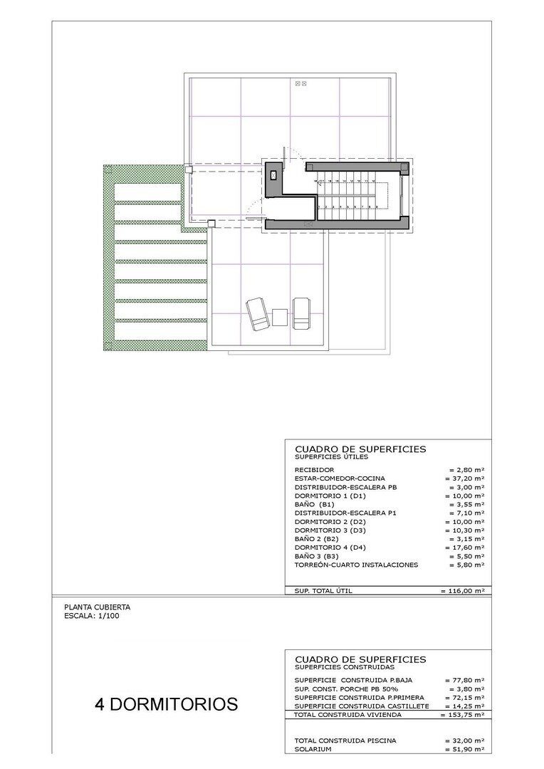 Willa z 4 sypialniami, 153m² w Cartagena, Hiszpania [ID: 0137-N5903]