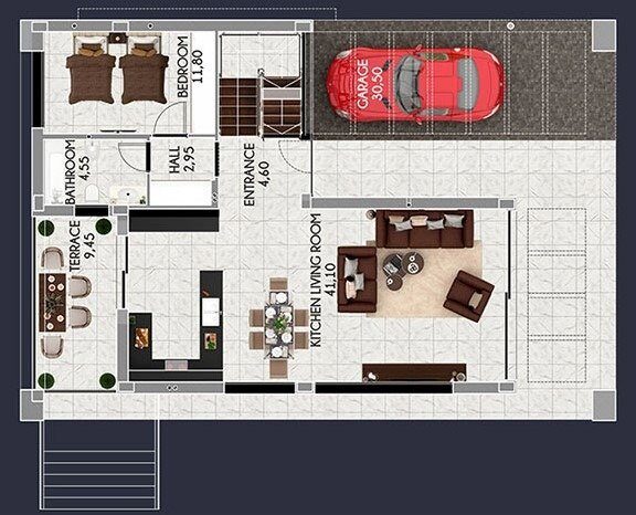 Вилла с 4 спальнями, 206м² в Финестрат, Испания [ID: 0137-N5798]
