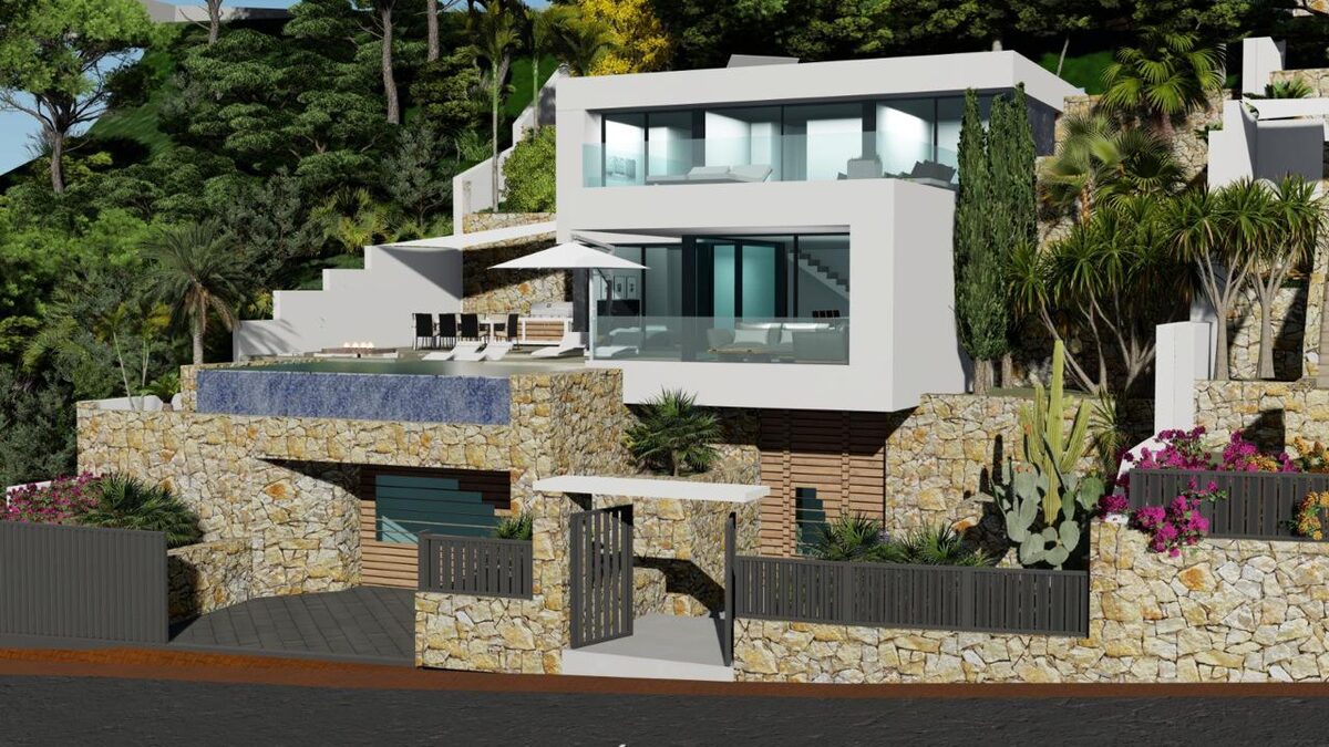 Вилла с 4 спальнями, 427м² в Кальпе, Испания [ID: 0137-N5667]