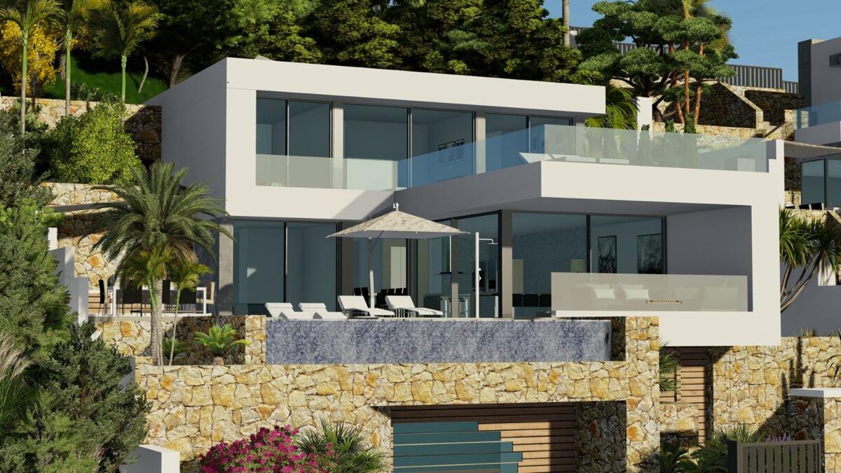 Вилла с 4 спальнями, 427м² в Кальпе, Испания [ID: 0137-N5667]