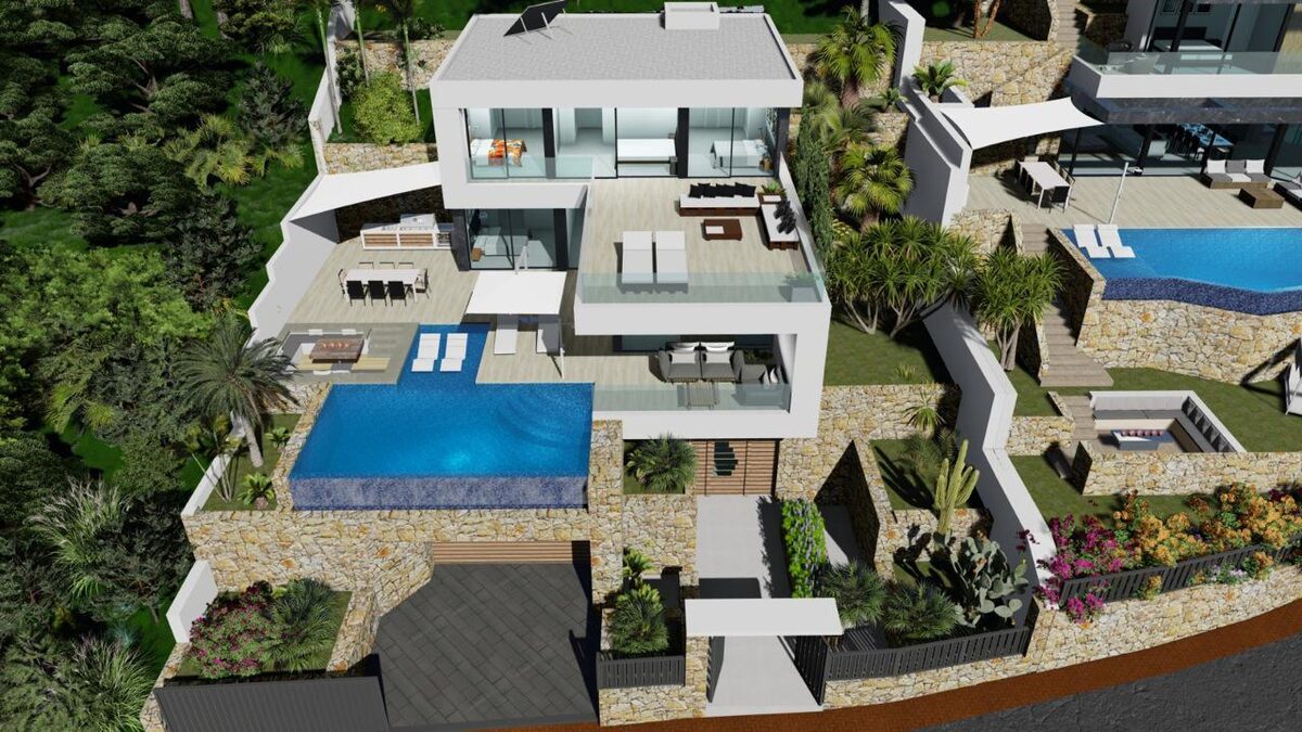 Вилла с 4 спальнями, 427м² в Кальпе, Испания [ID: 0137-N5667]