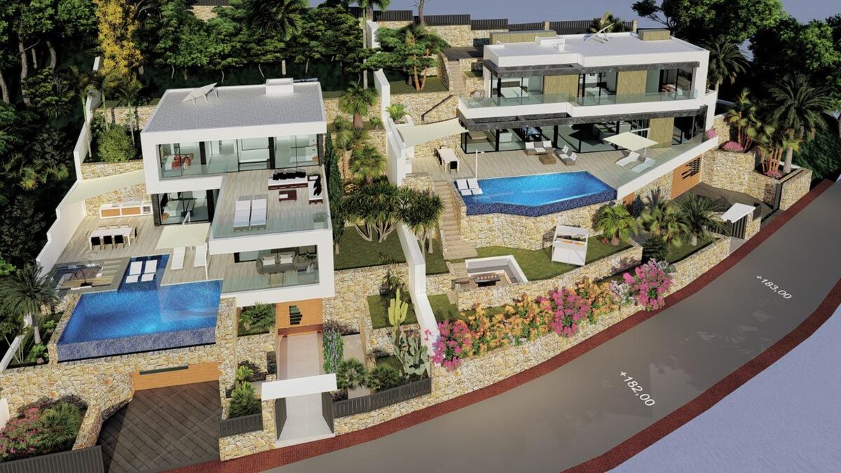 Вилла с 4 спальнями, 427м² в Кальпе, Испания [ID: 0137-N5667]