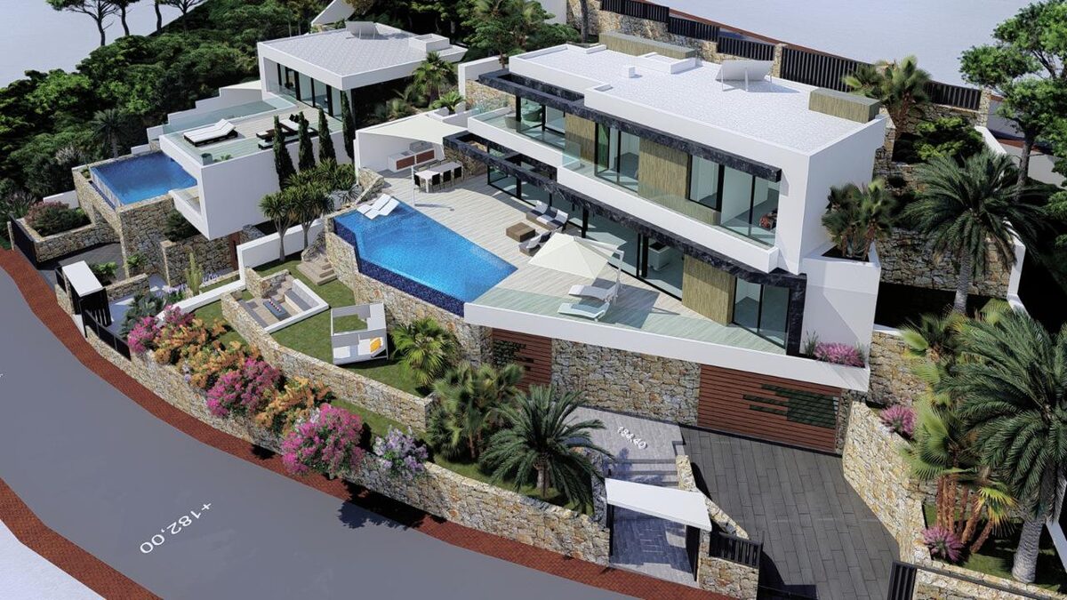 Вилла с 4 спальнями, 427м² в Кальпе, Испания [ID: 0137-N5667]