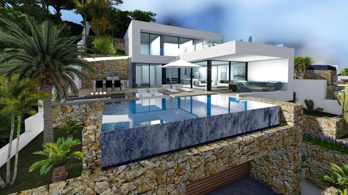 Вилла с 4 спальнями, 427м² в Кальпе, Испания [ID: 0137-N5667]