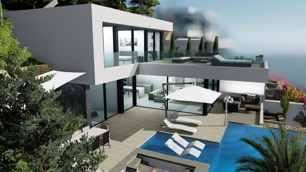 Вилла с 4 спальнями, 427м² в Кальпе, Испания [ID: 0137-N5667]