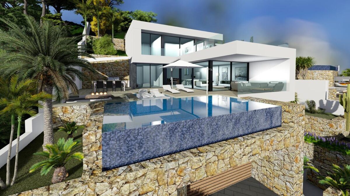 Вилла с 4 спальнями, 427м² в Кальпе, Испания [ID: 0137-N5667]