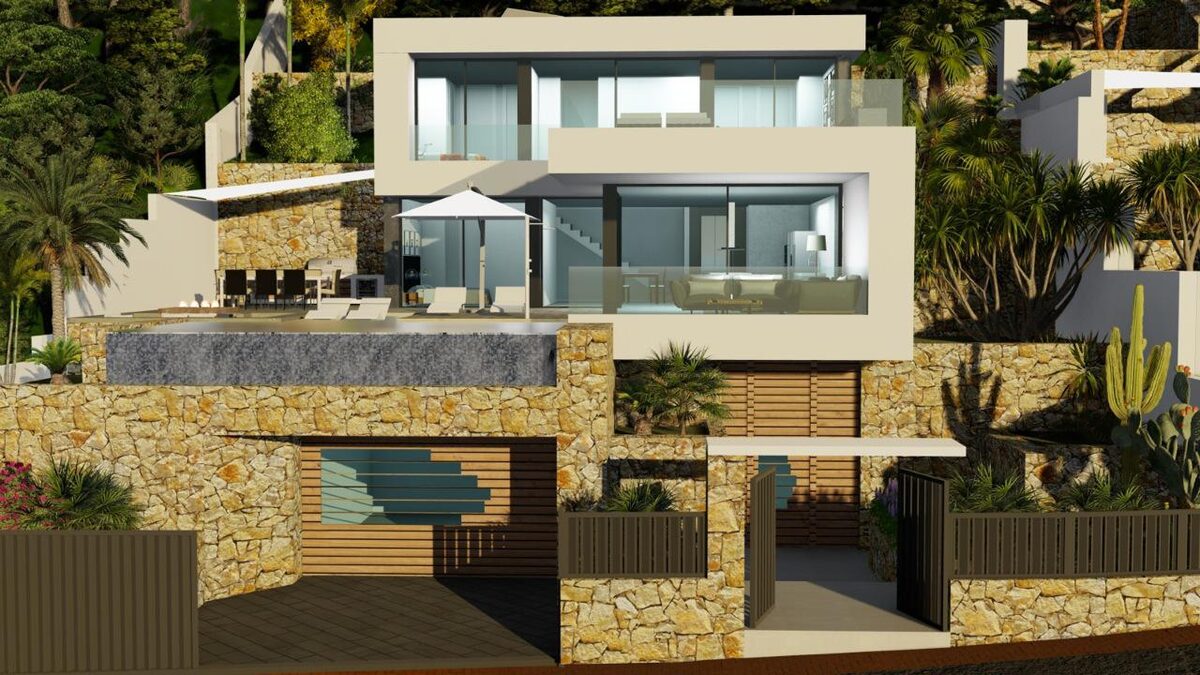 Вилла с 4 спальнями, 427м² в Кальпе, Испания [ID: 0137-N5667]