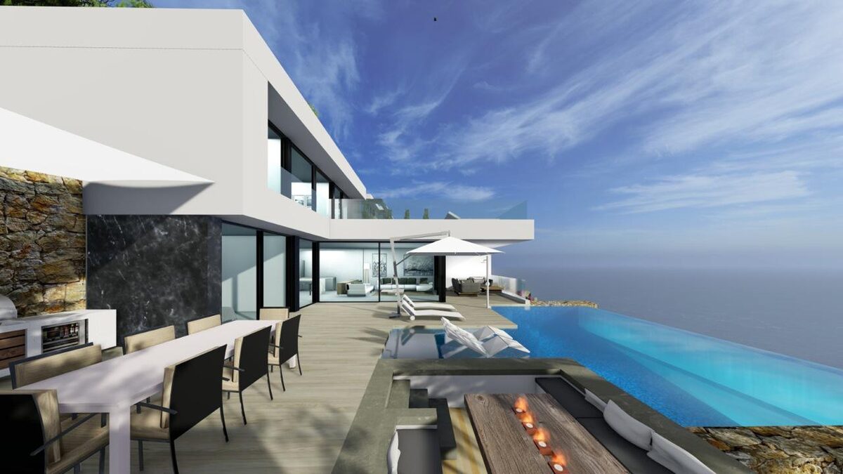 Вилла с 4 спальнями, 427м² в Кальпе, Испания [ID: 0137-N5667]