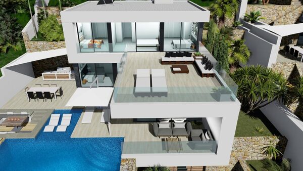 Вилла в Кальпе, Испания, 427м² - изображение 9
