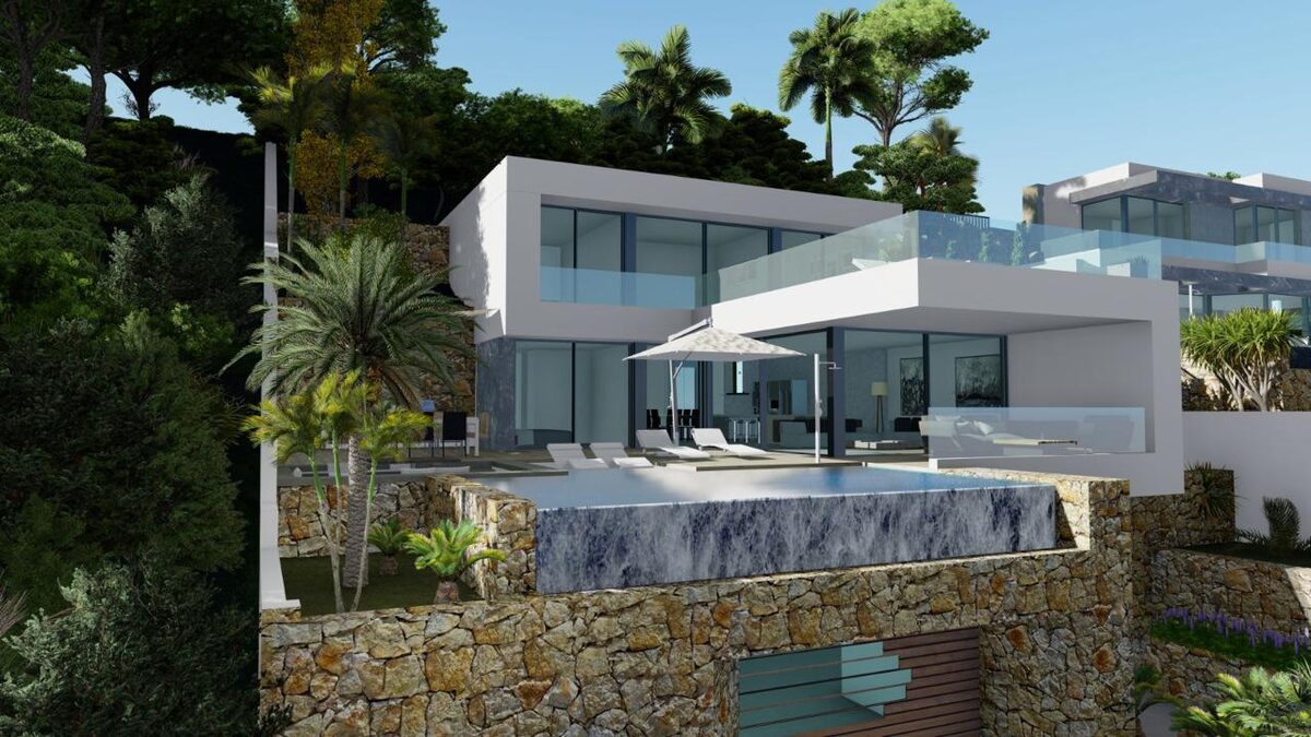 Вилла с 4 спальнями, 427м² в Кальпе, Испания [ID: 0137-N5667]