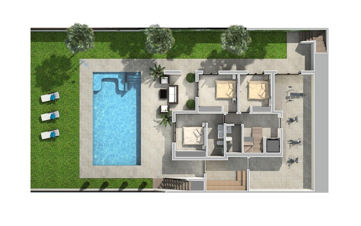 Вілла з 3 спальнями, 124м² в Рохалес, Іспанія [ID: 0137-N3034V1]