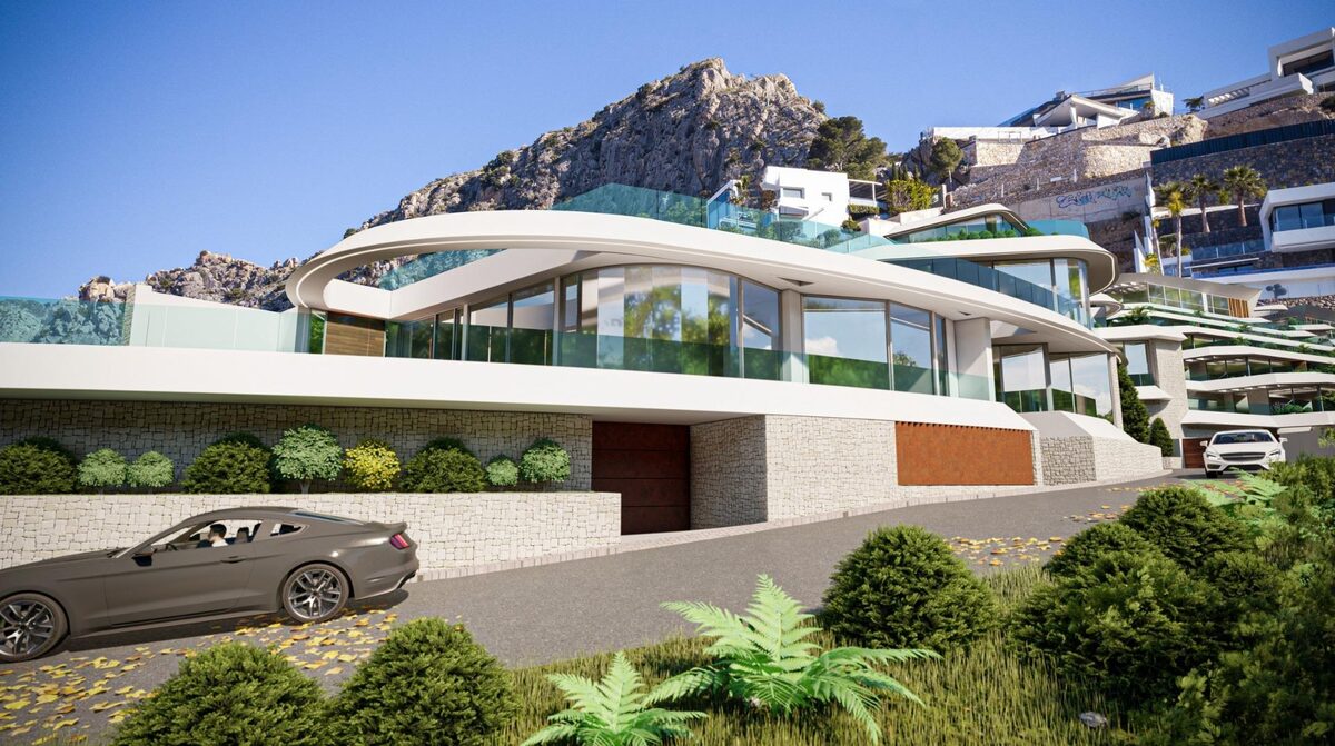 Вилла с 4 спальнями, 268м² в Кальпе, Испания [ID: 0137-N9170]