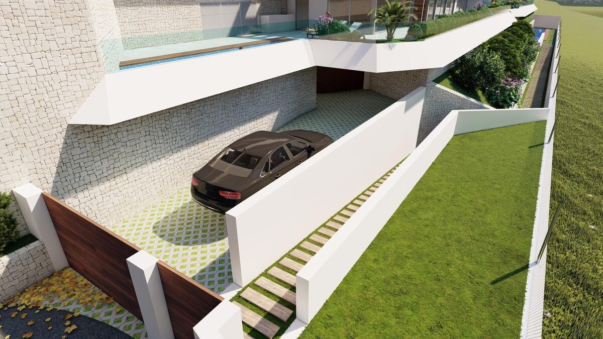 Вилла с 4 спальнями, 268м² в Кальпе, Испания [ID: 0137-N9170]