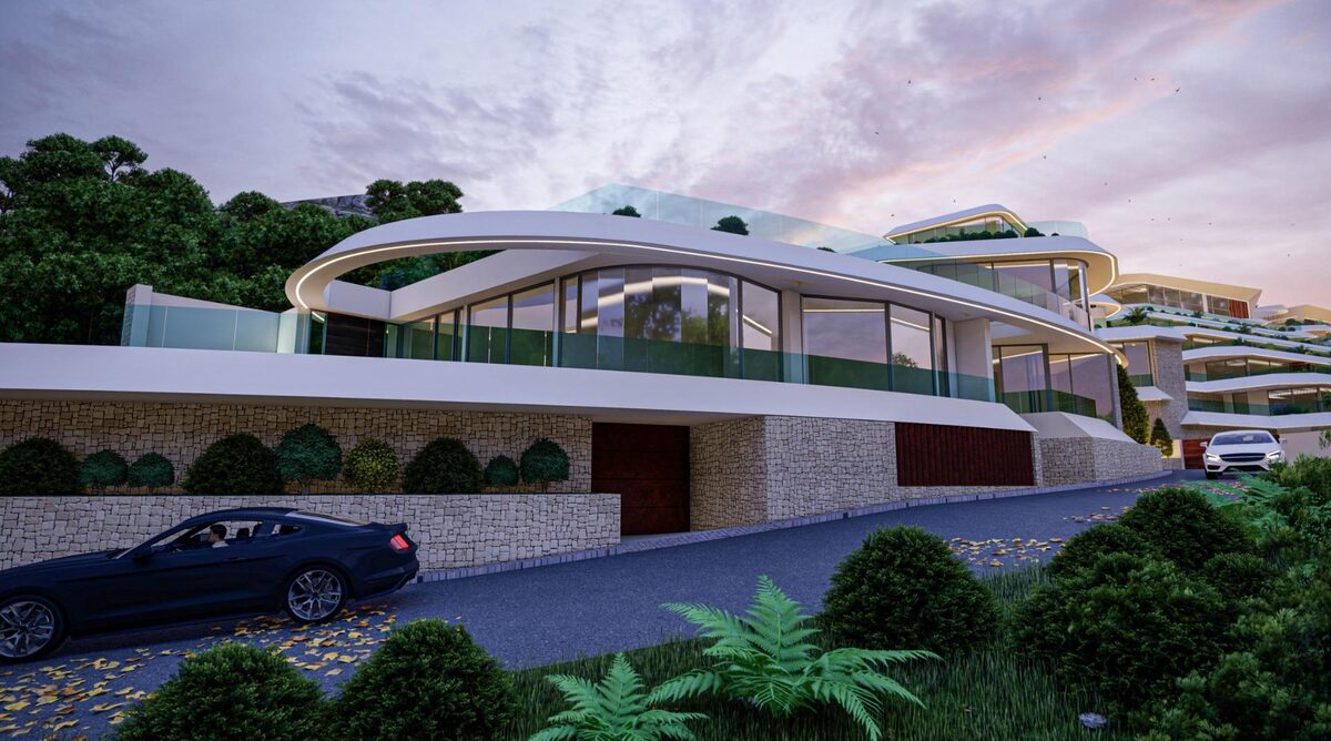 Вилла с 4 спальнями, 268м² в Кальпе, Испания [ID: 0137-N9170]