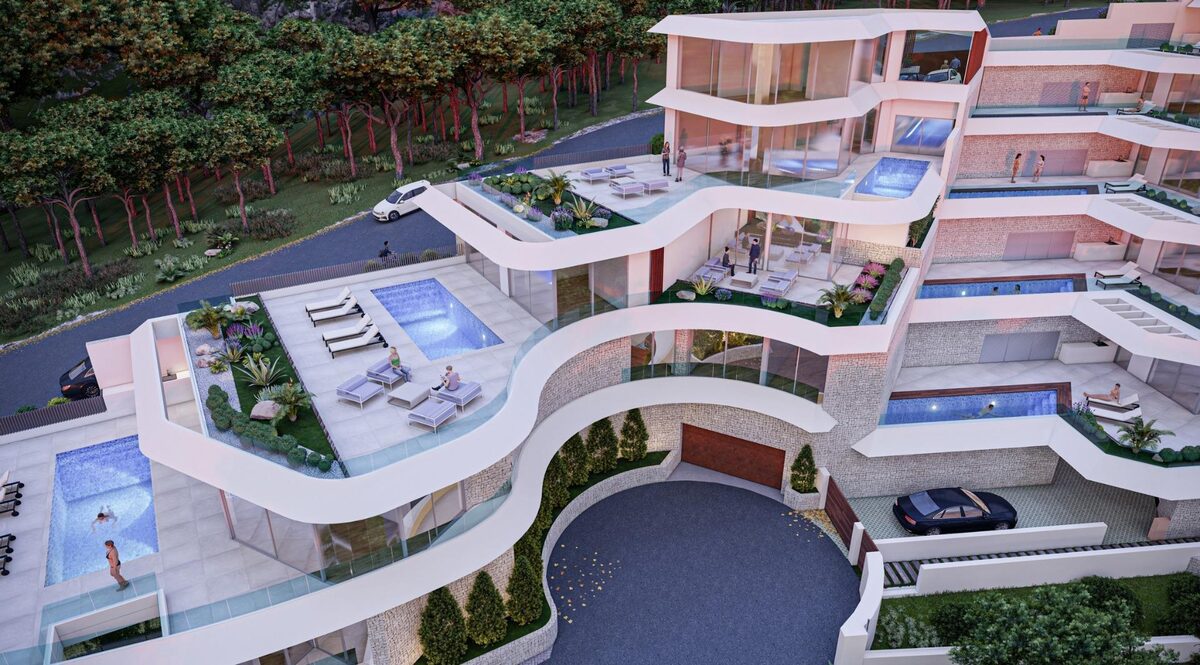 Вилла с 4 спальнями, 268м² в Кальпе, Испания [ID: 0137-N9170]