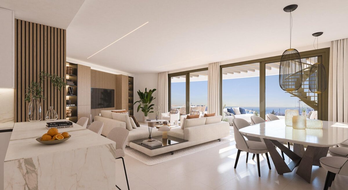 Penthouse z 3 sypialniami, 113m² w Estepona, Hiszpania [ID: 0137-N9168]