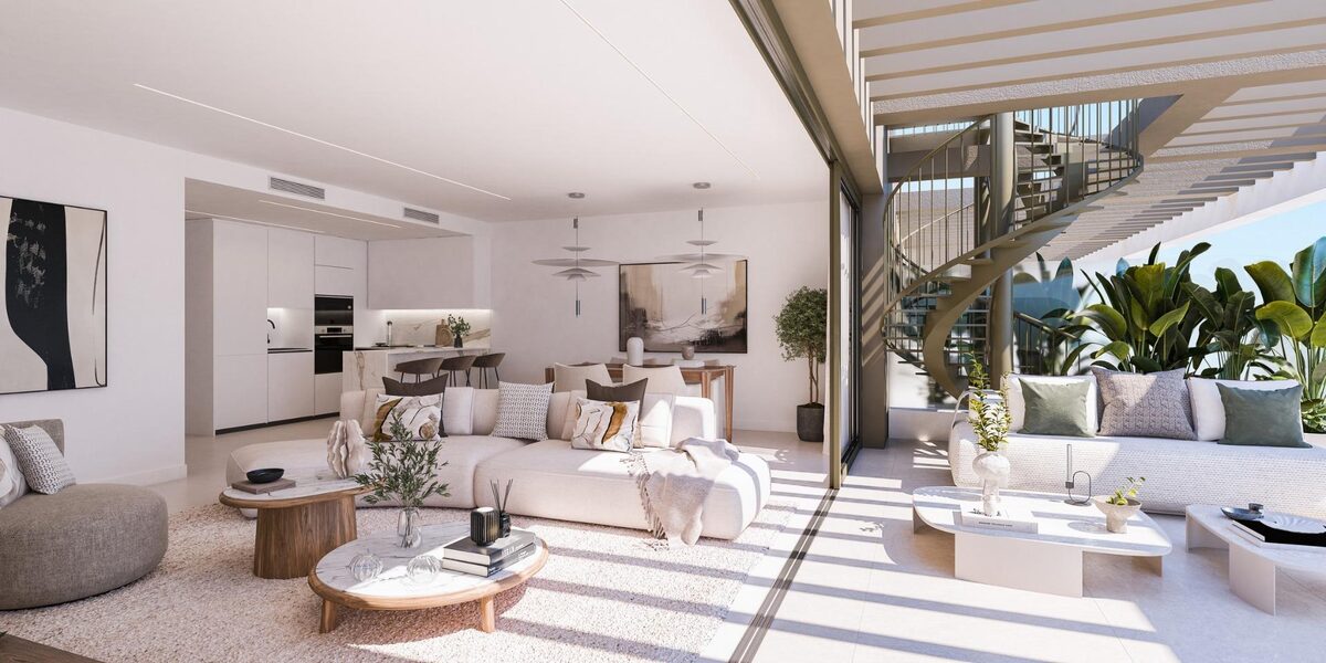 Penthouse z 3 sypialniami, 113m² w Estepona, Hiszpania [ID: 0137-N9168]
