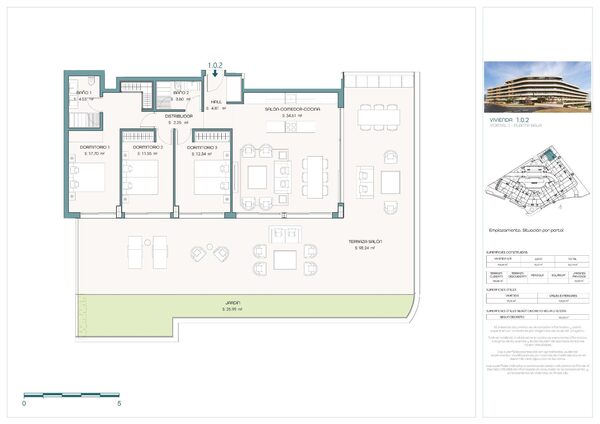 Apartament w Estepona, Hiszpania, 123m² - obraz 16