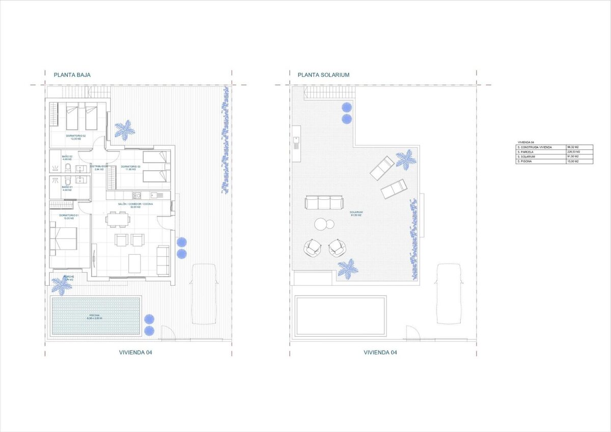 Villa with 3 bedrooms, 96m² in Torre Pacheco, Spain [ID: 0137-N9161]