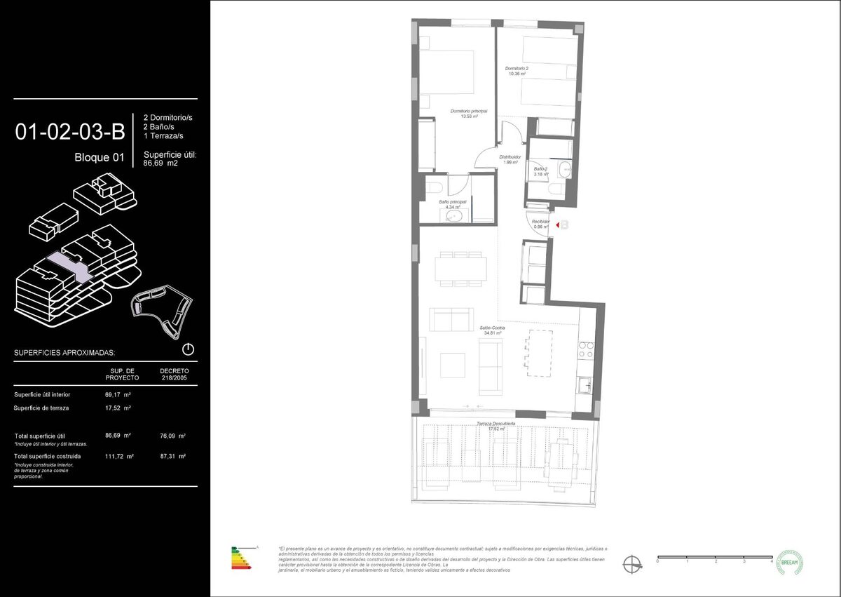 Пентхаус з 2 спальнями, 87м² в Міхас, Іспанія [ID: 0137-N9016]