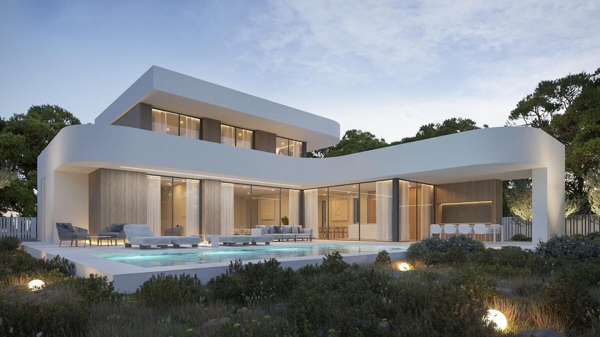 Villa with 4 bedrooms, 310m² in Moraira-Teulada, Spain [ID: 0137-SP1202]
