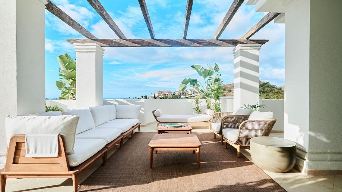 Penthouse with 2 bedrooms, 105m² in Марбелья, Spain [ID: 0137-N9178]