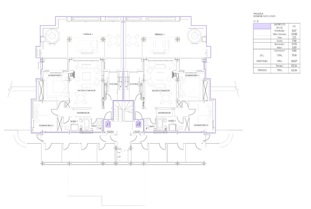 Apartment with 2 bedrooms, 89m² in Марбелья, Spain [ID: 0137-N9174]