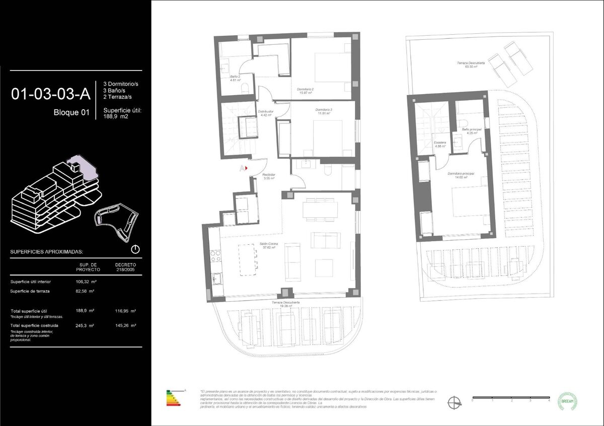 Пентхаус с 3 спальнями, 145м² в Михас, Испания [ID: 0137-N9017]