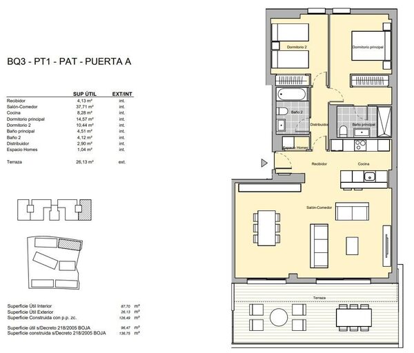 Penthouse w Estepona, Hiszpania, 115m² - obraz 10