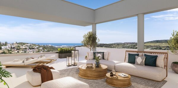 Penthouse w Estepona, Hiszpania, 115m² - obraz 2