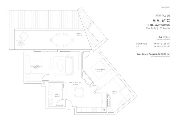 Penthouse in Fuengirola, Spain, 97m² - image 21