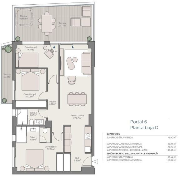Квартира в Фуэнхирола, Испания, 148м² - изображение 21