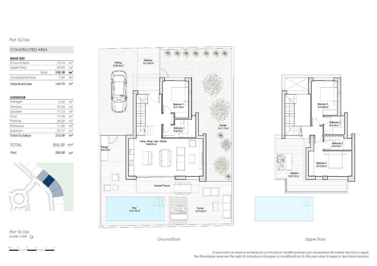 Villa with 3 bedrooms, 140m² in San Javier, Spain [ID: 0137-N9209]