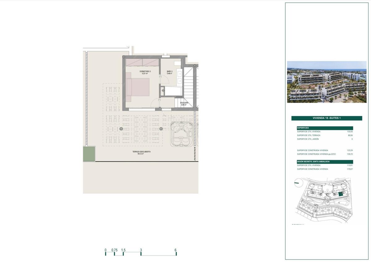 Penthouse with 3 bedrooms, 170m² in Estepona, Spain [ID: 0137-SP1222]