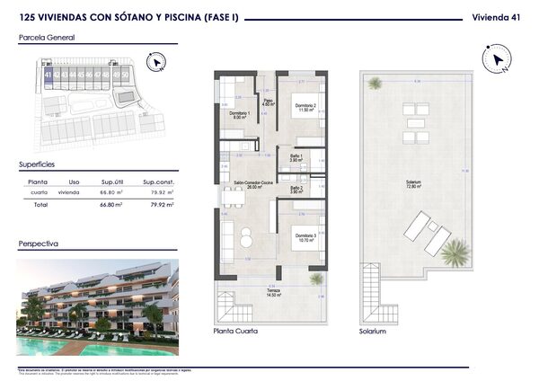 Пентхаус в Сан-Хавьер, Испания, 78м² - изображение 21