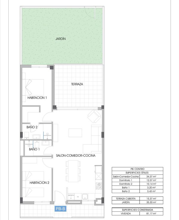 Apartment in Villajoyosa, Spain, 81m² - image 17