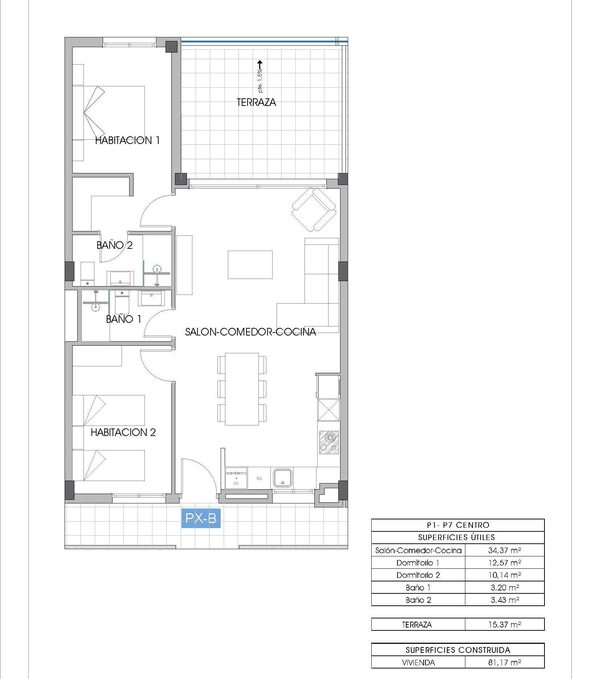 Apartment in Villajoyosa, Spain, 81m² - image 17