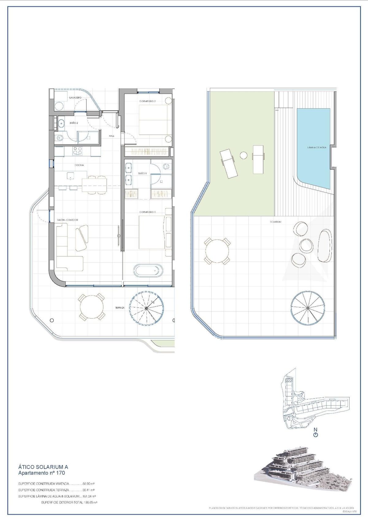 Пентхаус з 2 спальнями, 88м² в Фуенхірола, Іспанія [ID: 0137-SP1212]